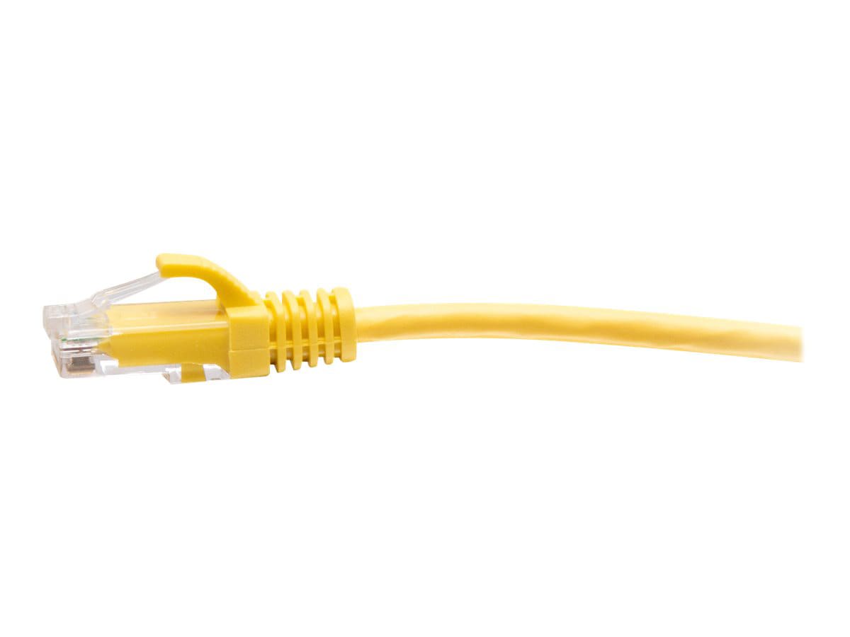 C2G 10' CAT6A Snagless Unshielded Slim Ethernet Network Patch Cable - Yello