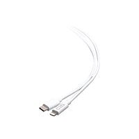 C2G 6ft USB C to Lightning Cable - Sync and Charging Cable - White