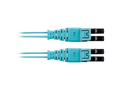 Panduit Opti-Core Push-Pull - patch cable - 3 m - aqua