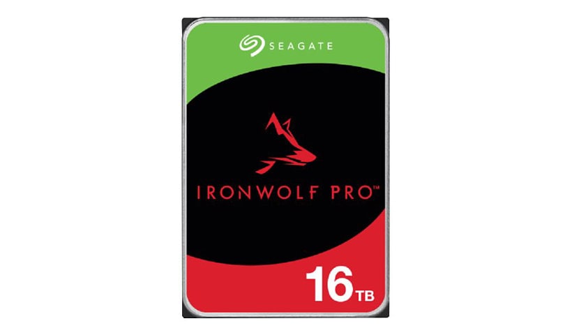 Seagate IronWolf Pro ST16000NT001 - hard drive - 16 TB - SATA 6Gb/s