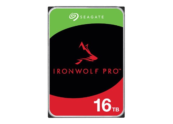 Seagate IronWolf Pro ST16000NT001 - hard drive - 16 TB - SATA 6Gb/s -  ST16000NT001 - Internal Hard Drives 