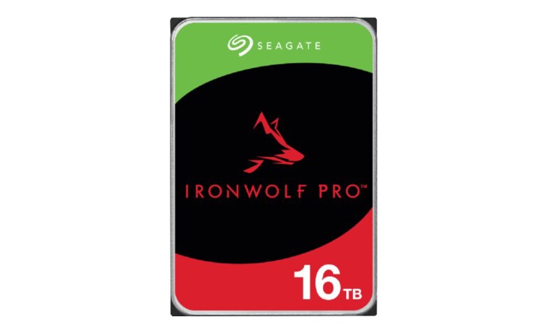 Seagate IronWolf Pro ST16000NT001 - hard drive - 16 TB - SATA 6Gb/s -  ST16000NT001 - Internal Hard Drives 