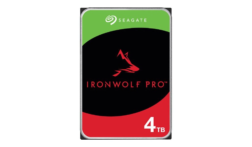 Seagate IronWolf Pro ST4000NT001 - hard drive - 4 TB - SATA 6Gb/s