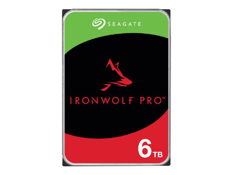 Seagate IronWolf Pro ST6000NT001 - hard drive - 6 TB - SATA 6Gb/s