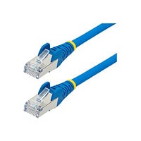 StarTech.com 12ft CAT6a Ethernet Cable, Blue Low Smoke Zero Halogen (LSZH)