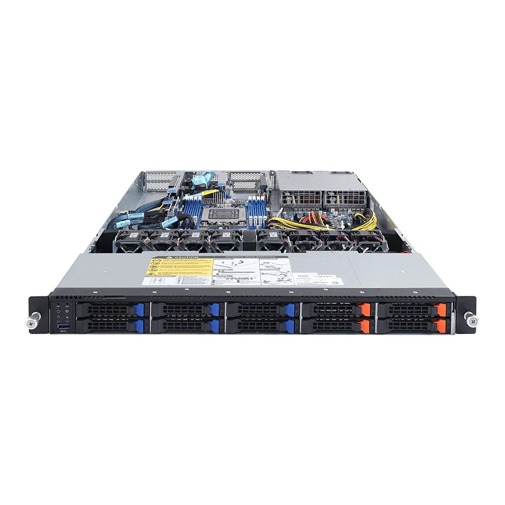 Gigabyte R162-Z11 (rev. 100) - rack-mountable - no CPU - 0 GB - no HDD