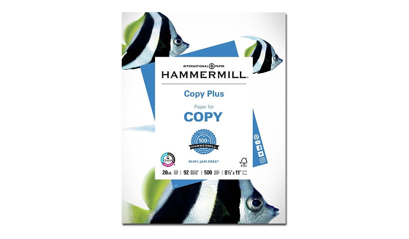 HammerMill Copy Plus - plain paper - 500 sheet(s) - Letter - 75 g/m²