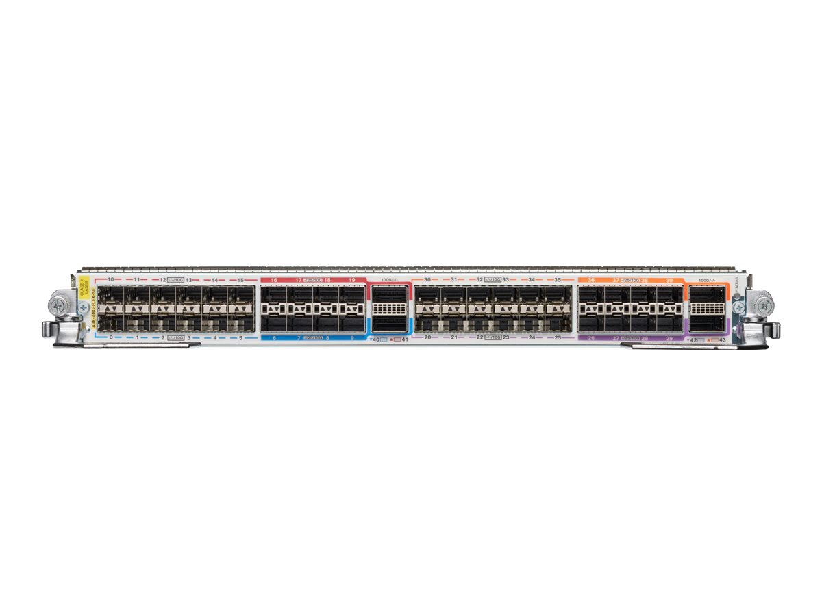 Cisco 400GE Combo Service Edge Line Card - 5th Generation - expansion module - 100 Gigabit QSFP28 / 40 Gigabit QSFP28 x