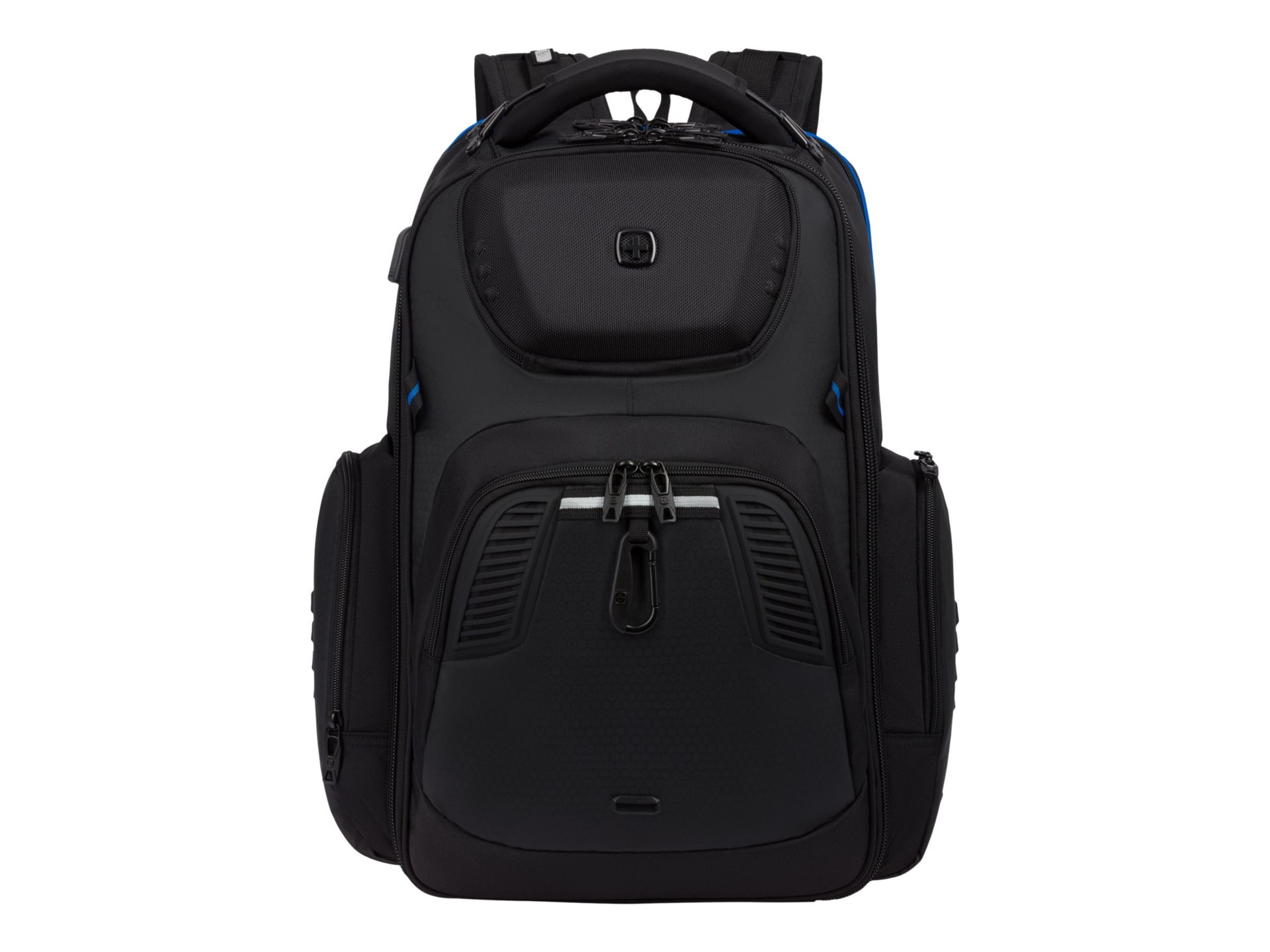 Wenger Swissgear 8121 USB ScanSmart Gaming Laptop Backpack - Black