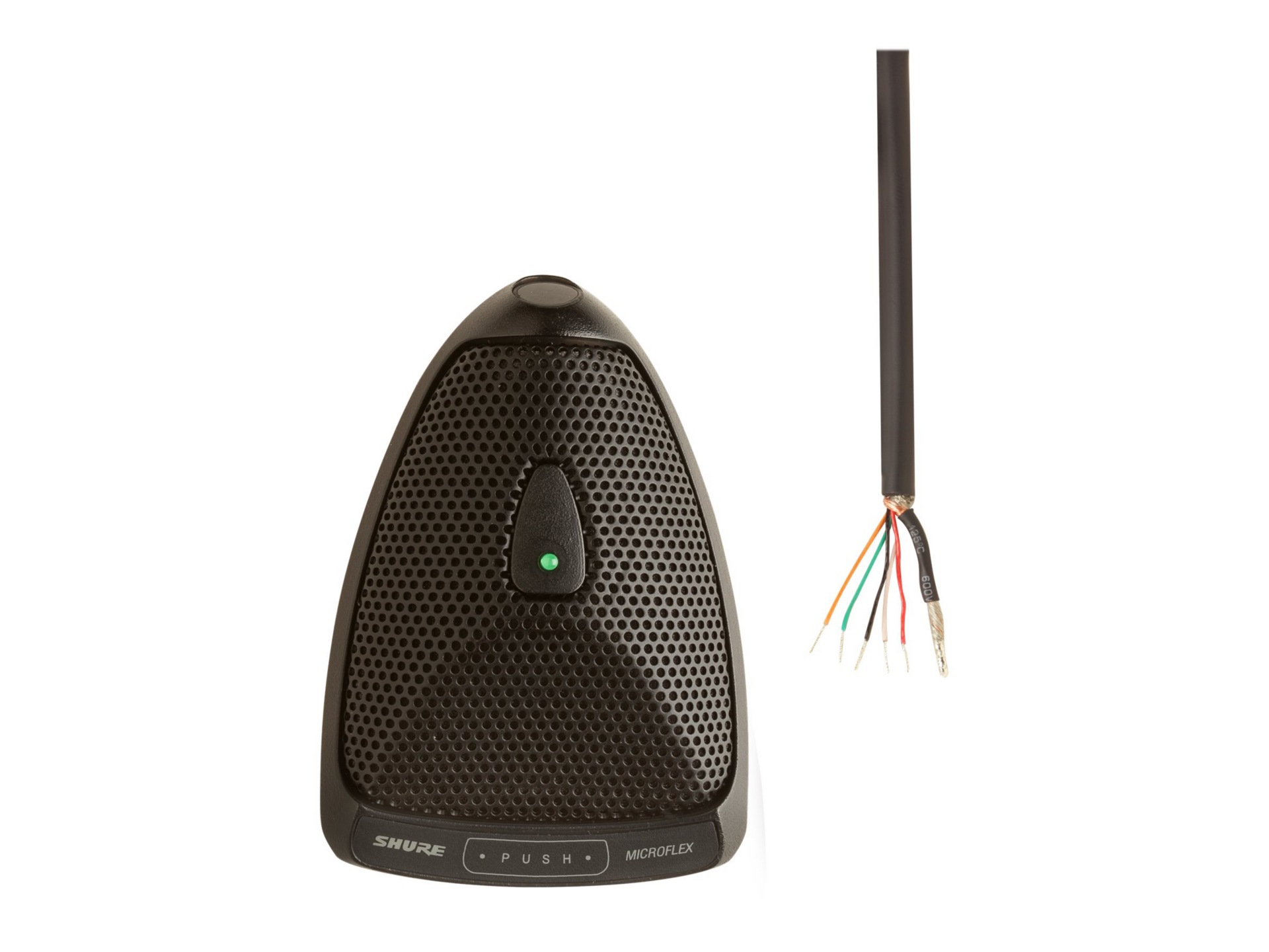 Shure Microflex Boundary MX392BE/C - bottom exit cable - microphone