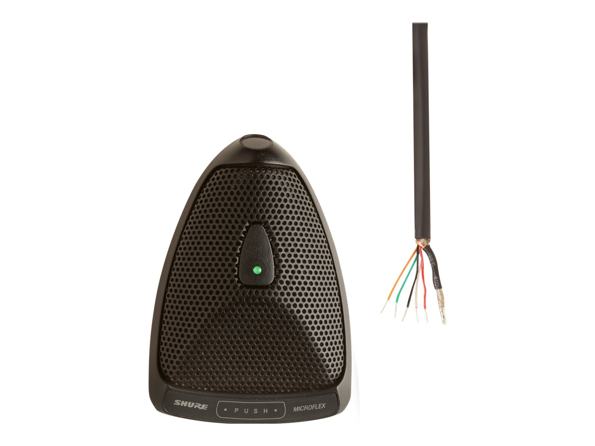 Shure Microflex Boundary MX392BE/S - bottom exit cable - microphone