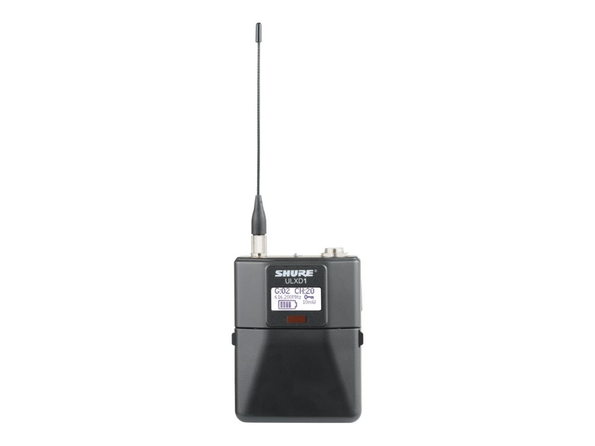 Shure ULX-D Digital Wireless System ULXD1 - wireless bodypack transmitter for wireless microphone system