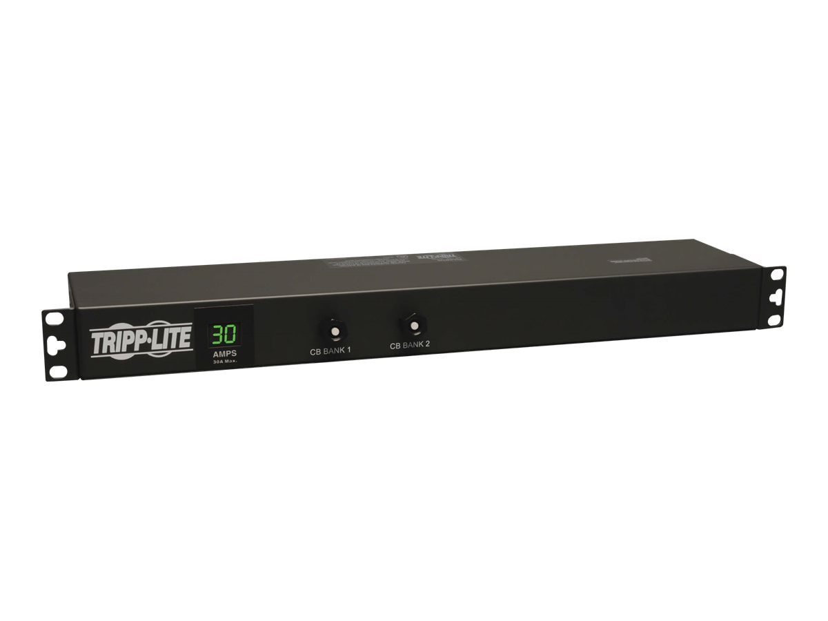 Tripp Lite PDU Metered w ISOBAR Surge Protection 12 5-15/20R L5-30P 1URM