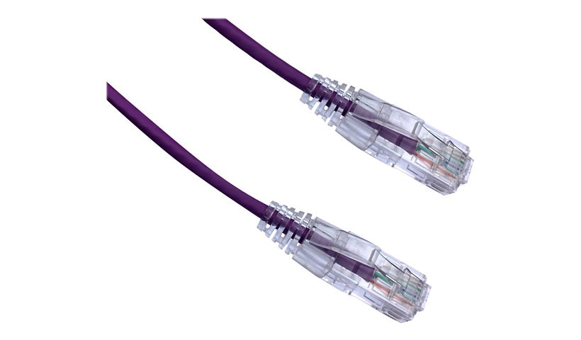 Axiom BENDnFLEX Ultra-Thin - patch cable - 10 ft - purple