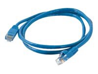 Quiktron Value Series patch cable - 5 ft - blue
