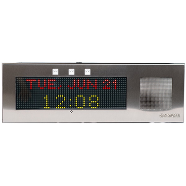 Advanced Network Devices Large LED IP Display Clock with Flasher