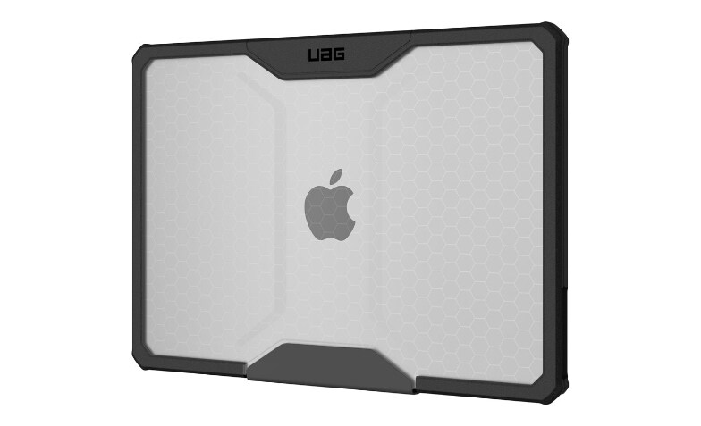 [U] by UAG Designed for MacBook Air 13 Case 2022 M2 (A2681) Lucent Black,  Translucent Durable Lightweight Impact Resistant Laptop Protective Cover by