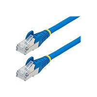 StarTech.com 4ft LSZH CAT6a Ethernet Cable - 10GbE S/FTP 100W PoE Blue