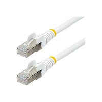 StarTech.com 15ft LSZH CAT6a Ethernet Cable - 10GbE S/FTP 100W PoE White