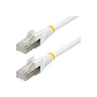 StarTech.com 3ft LSZH CAT6a Ethernet Cable - 10GbE S/FTP 100W PoE White