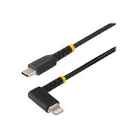 StarTech.com 3ft (1m) Durable USB-C to Lightning Cable Right-Angled USB Type-C to Lightning Cord