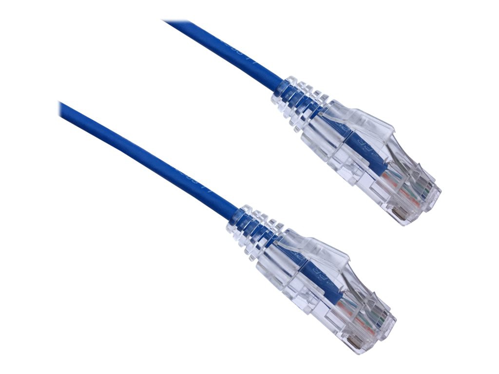 Axiom BENDnFLEX Ultra-Thin - patch cable - 3 ft - blue