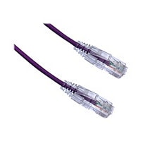 Axiom BENDnFLEX Ultra-Thin - patch cable - 6 in - purple