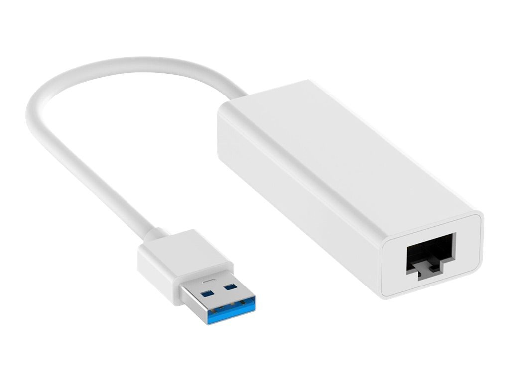 Axiom USB-A 3.0 Male to Female Gigabit Ethernet RJ-45 Adapter