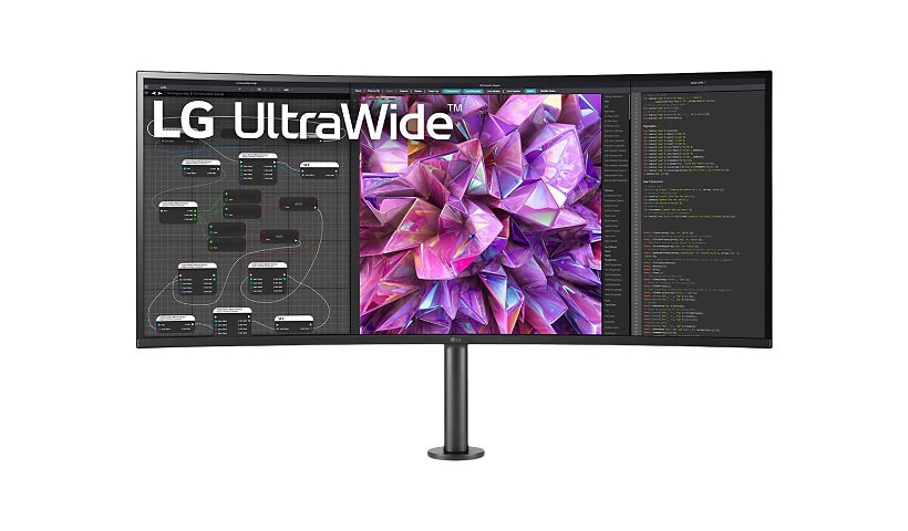 LG UltraWide 38WQ88C-W - écran LED - incurvé - 38 po - HDR