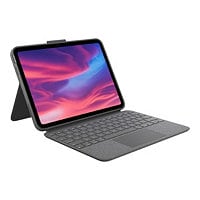 Logitech Combo Touch Detachable Keyboard Case for iPad (10th gen) - keyboar