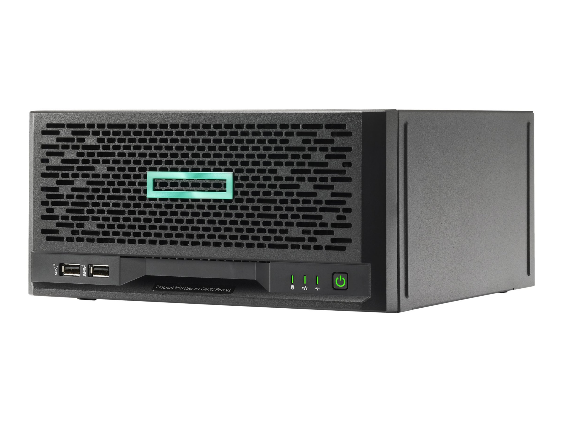 HPE ProLiant MicroServer Gen10 Plus v2 Ultra Micro Tower Server - 1 x Intel  Pentium Gold G6405 4.10 GHz - 16 GB RAM - Serial ATA/600 Controller 