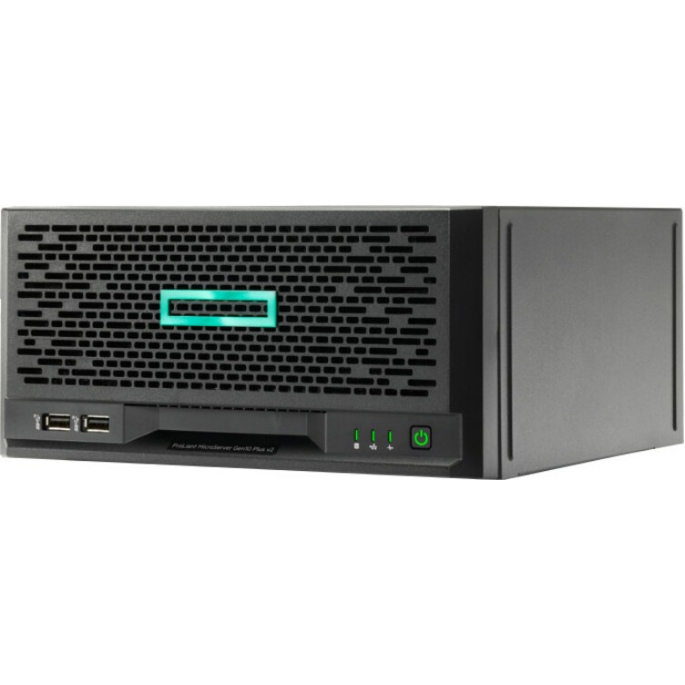 Thumbnail 4 of 10 for HPE ProLiant MicroServer Gen10 Plus v2 Performance 1 - ultra micro tower Xeon E-2314 2.8 GHz - 16 GB - no HDD
