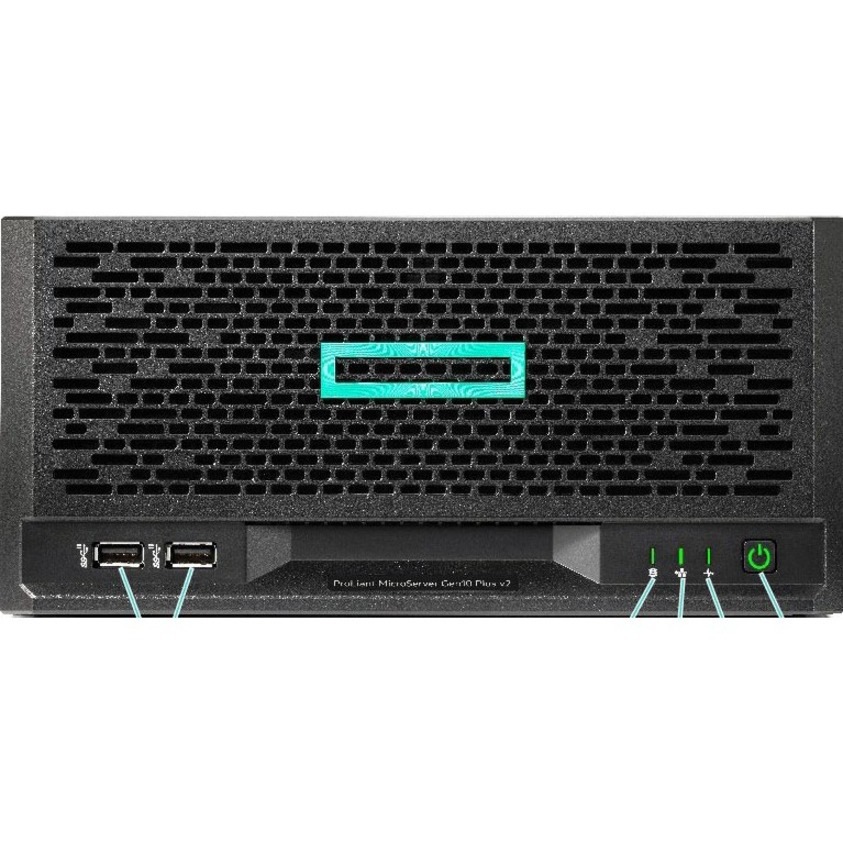 Thumbnail 5 of 10 for HPE ProLiant MicroServer Gen10 Plus v2 Performance 1 - ultra micro tower Xeon E-2314 2.8 GHz - 16 GB - no HDD