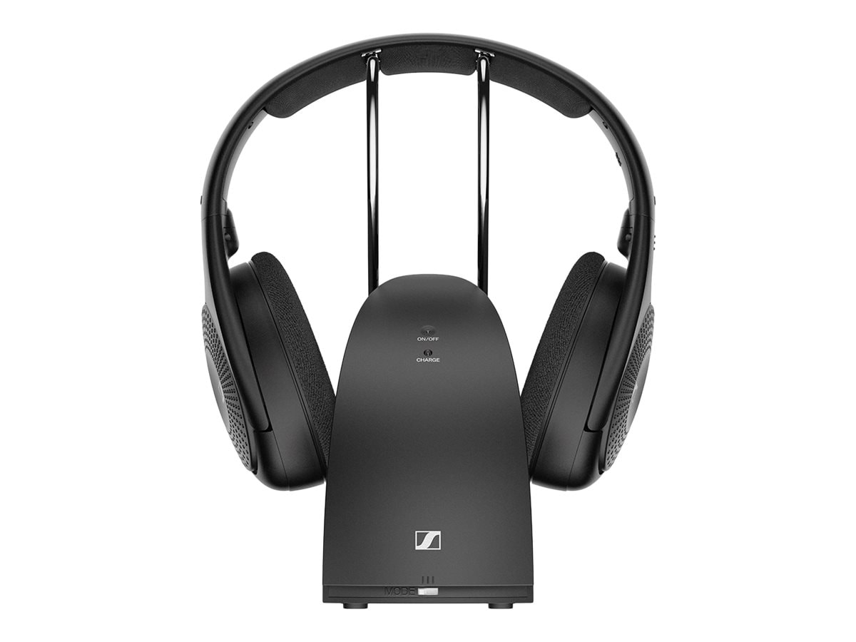 Sennheiser RS 120-W - wireless headphones - black