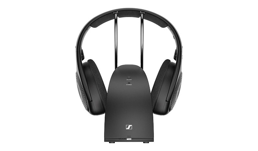 Sennheiser RS 120-W - wireless headphones - black