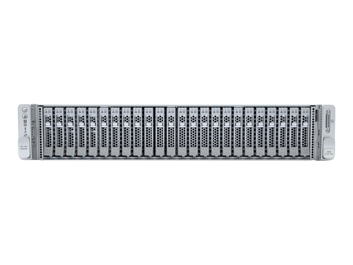 Cisco Hyperflex System HX245c M6 All Flash - rack-mountable - no CPU - 0 GB - no HDD