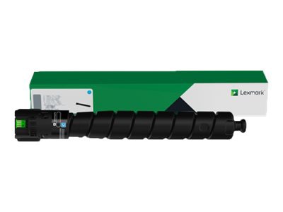 Lexmark - cyan - original - toner cartridge - LCCP, LRP