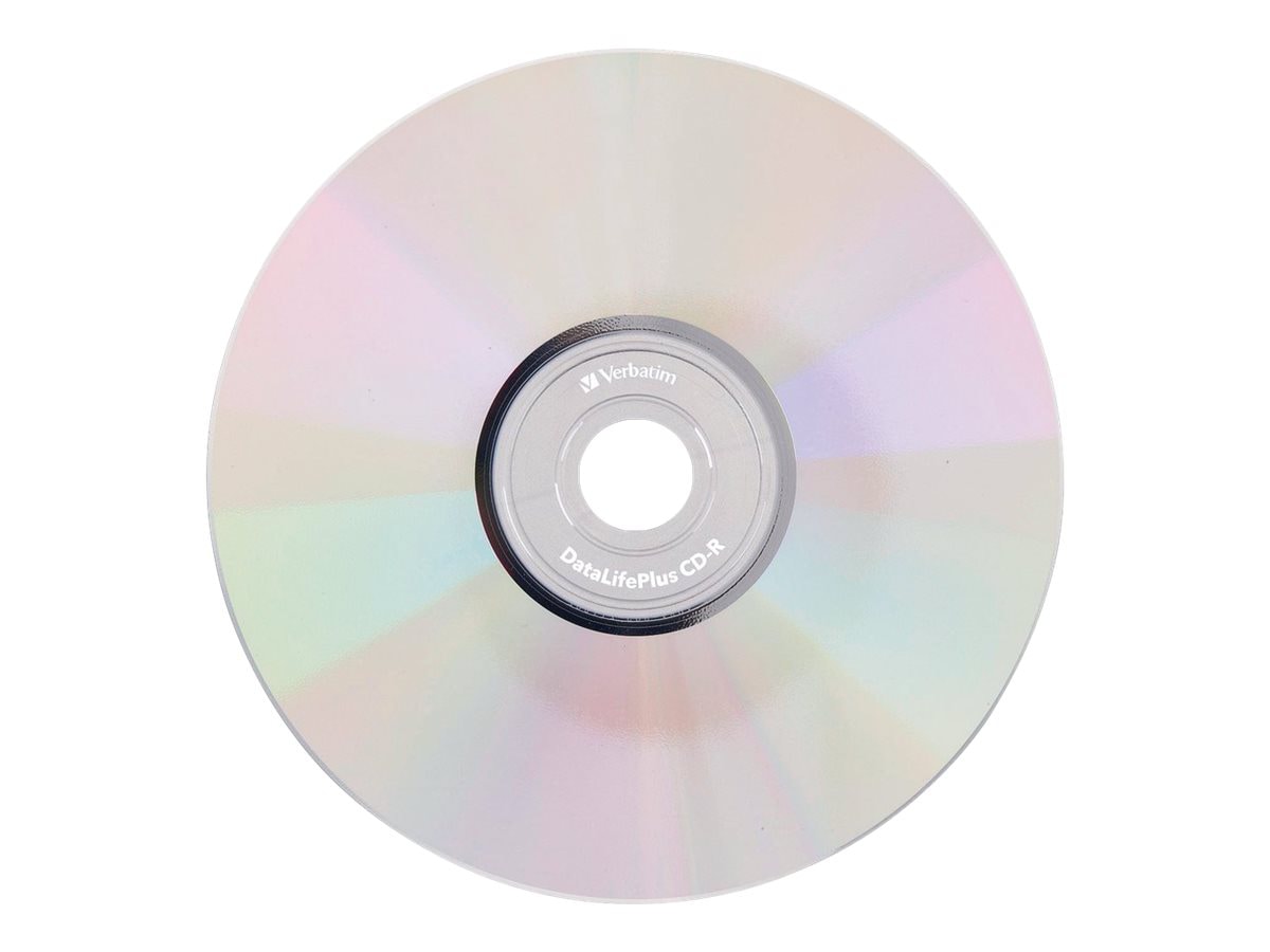 Verbatim DataLifePlus Crystal - CD-R x 50 - 700 MB - storage media