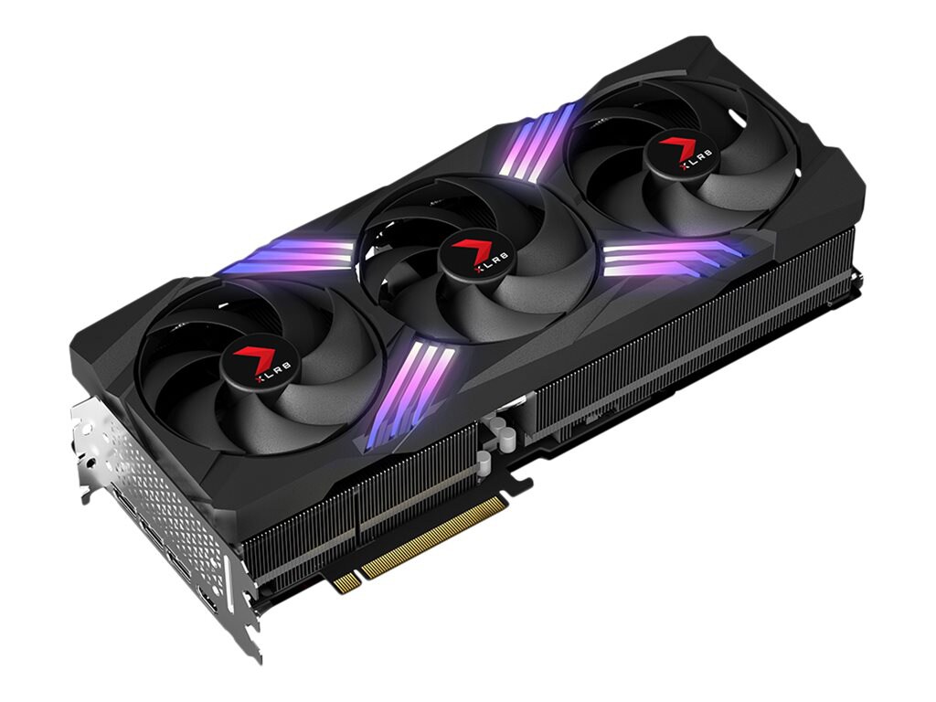 PNY XLR8 GeForce RTX 4080 16GB Gaming VERTO EPIC-X RGB Triple Fan - graphics card - GeForce RTX 4080 - 16 GB