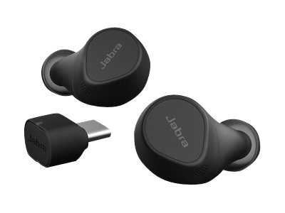Jabra Evolve2 Buds MS - true wireless earphones with mic - USB-C via Bluetooth adapter