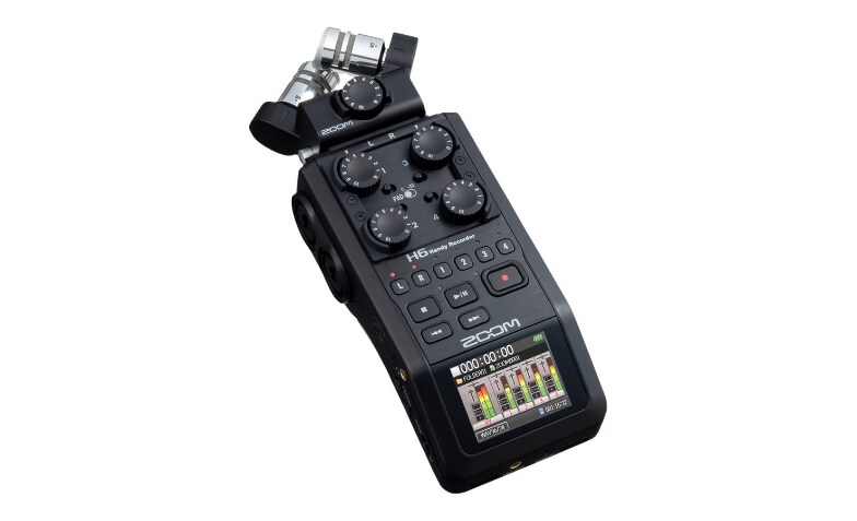 Zoom H6 Pro Handheld Recorder - Black - 116308602 - Amplifiers & Voice  Recorders 
