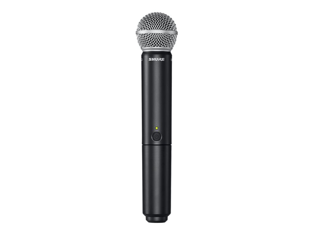 Shure SM58 - wireless microphone - with BLX2 Handheld Wireless Transmitter