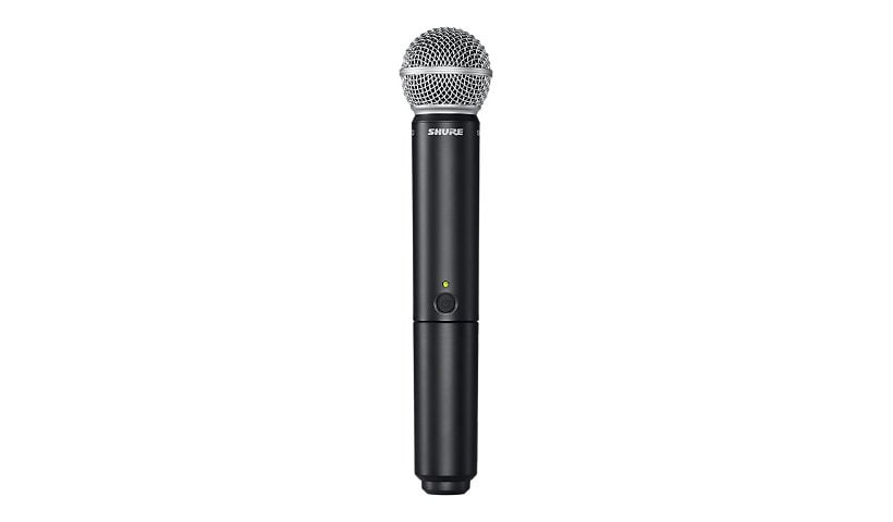 Shure SM58 - wireless microphone - with BLX2 Handheld Wireless Transmitter