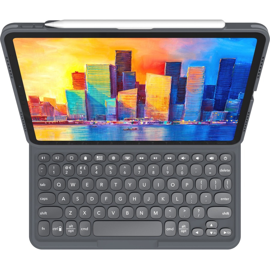 Thumbnail 6 of 17 for ZAGG Pro Keys Keyboard for 10.9" iPad 10th Gen - Black/Gray