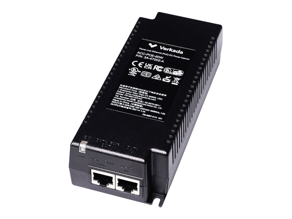Verkada - PoE injector - 60 Watt