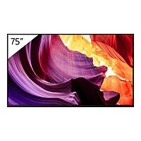 Sony Bravia Professional Displays FWD-75X80K X80K Series - 75" Class (74.5" viewable) LED-backlit LCD display - 4K - for