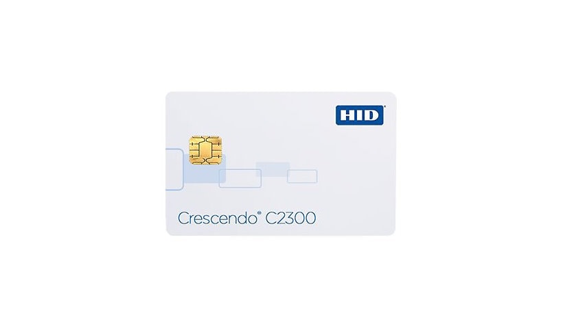 HID Crescendo 2300 + Prox Contact/Contactless Interface Card