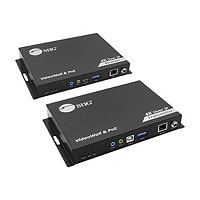 SIIG 4K 60HZ HDMI over IP Matrix Kit - transmitter and receiver - video/aud