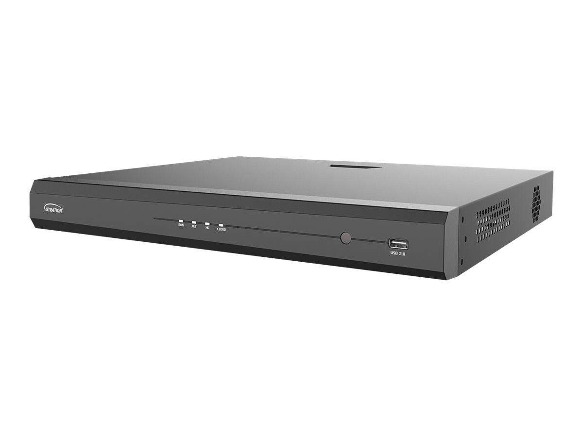 Gyration 16-Channel Network Video Recorder With PoE, TAA-Compliant