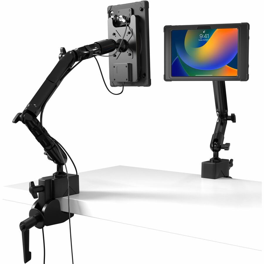 CTA Custom Flex Clamp Mount with Wireless Inductive Charging Case for iPad